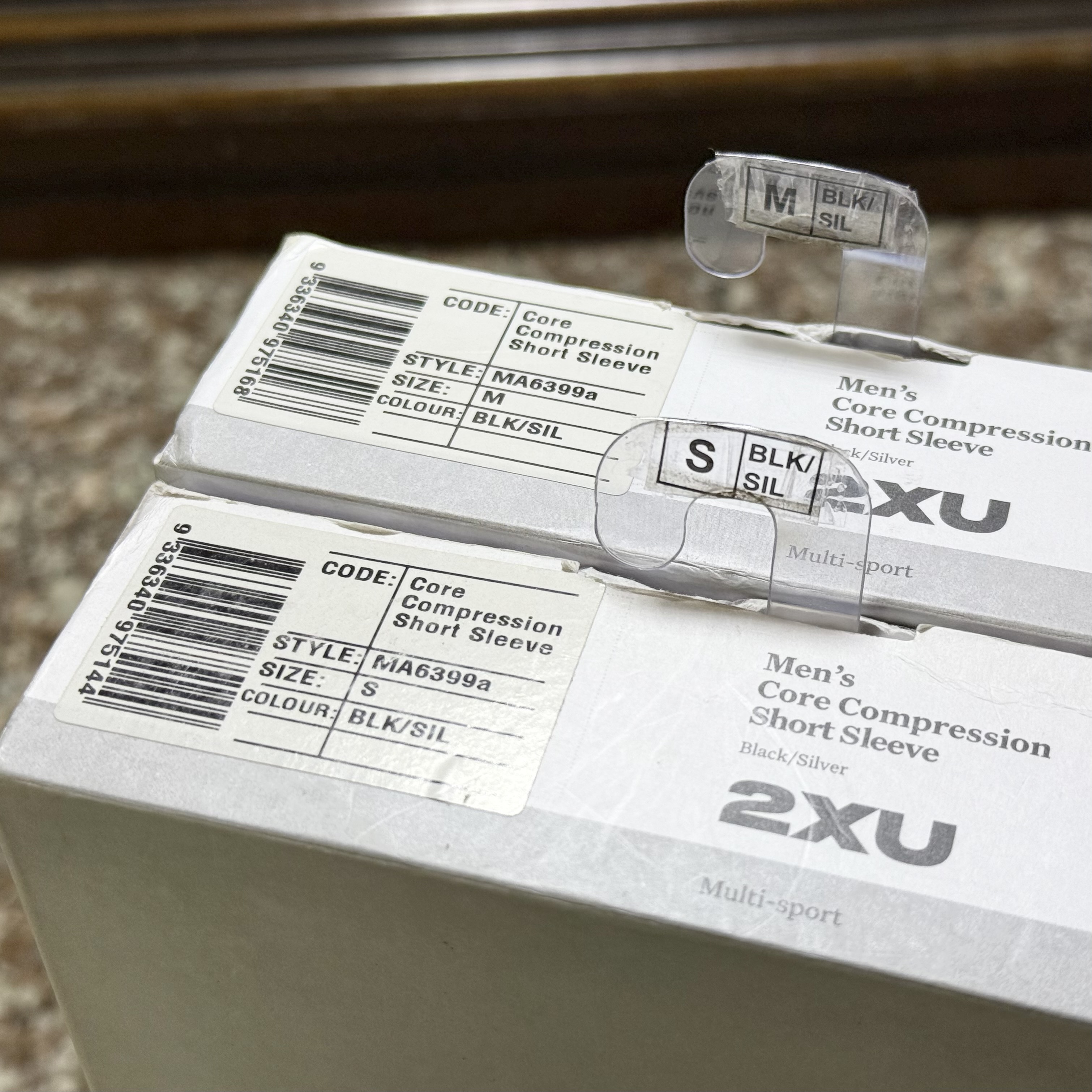 เสื้อ 2XU Core Compression Tops ‘BLACK’ (S,M)