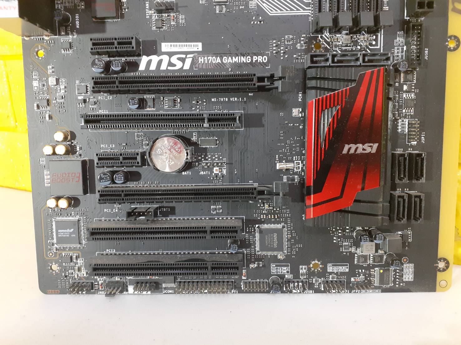 MAINBOARD เมนบอร์ด [ 1151] V1 MSI H170A GAMING PRO