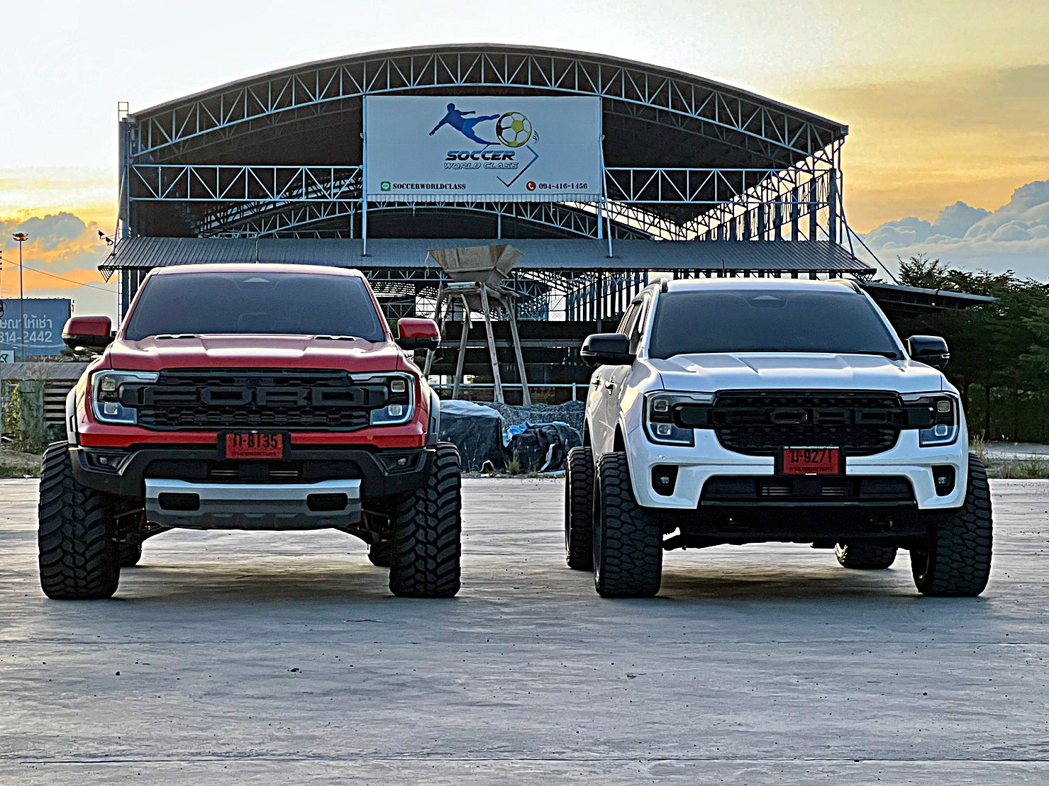 FORD EVEREST NEXTGEN ล้อแท้ HOSTILE H120 ขอบ22 ที่ STEP9