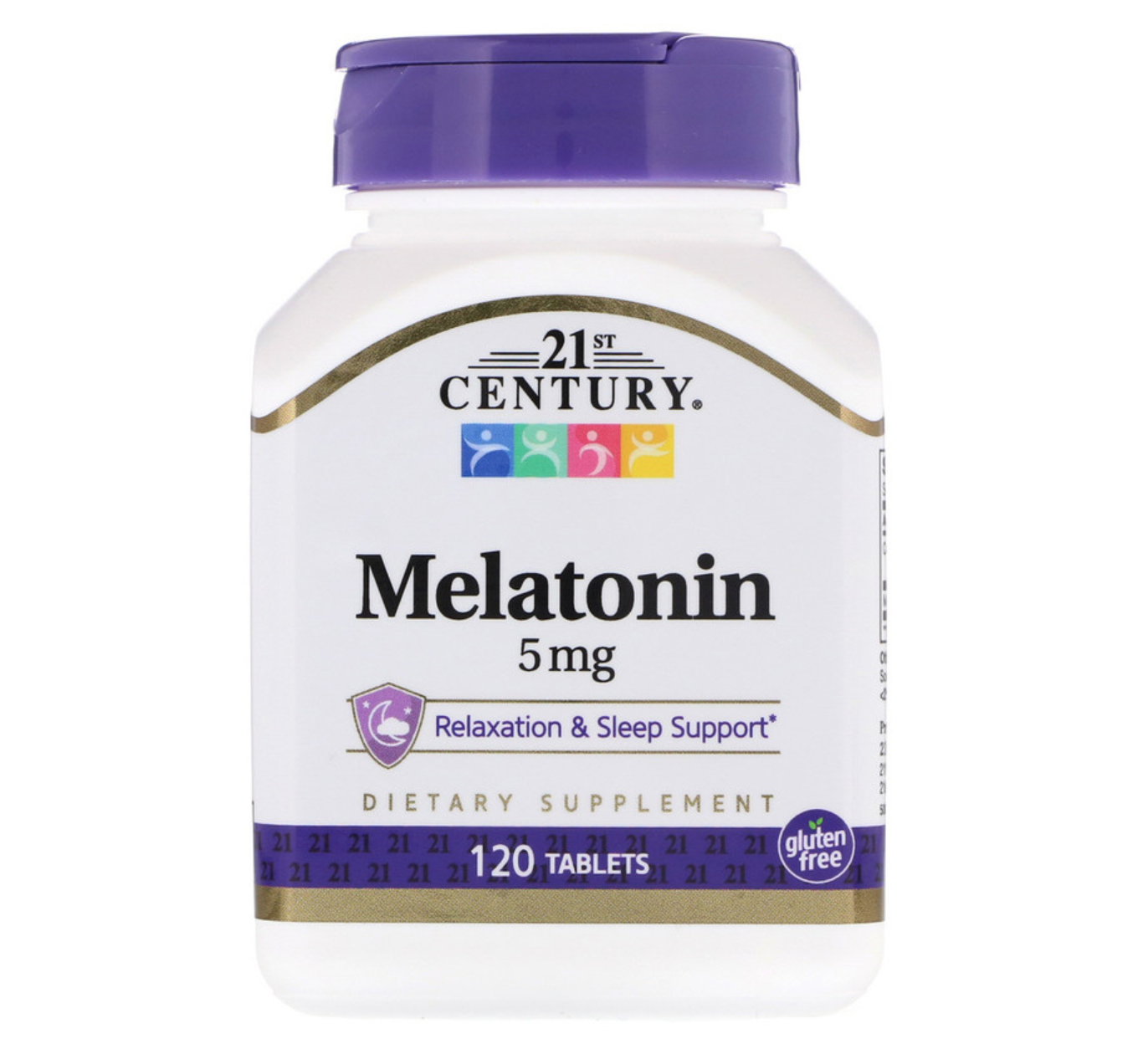 21st Century Health Care, Melatonin, 5 mg, 120 Tablets