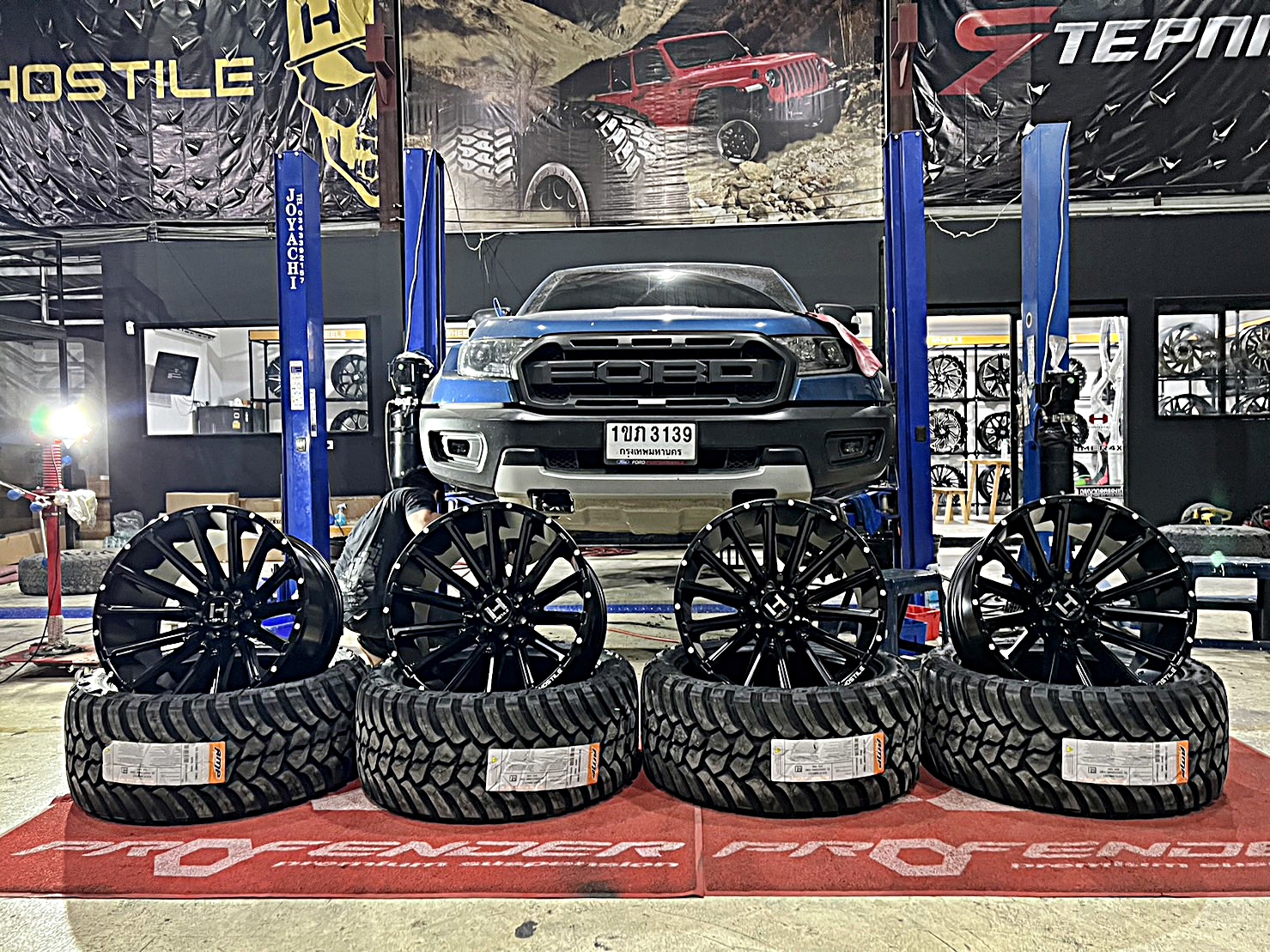 ล้อแท้ HOSTILE H123 ขอบ22 ใส่ FORD RAPTOR