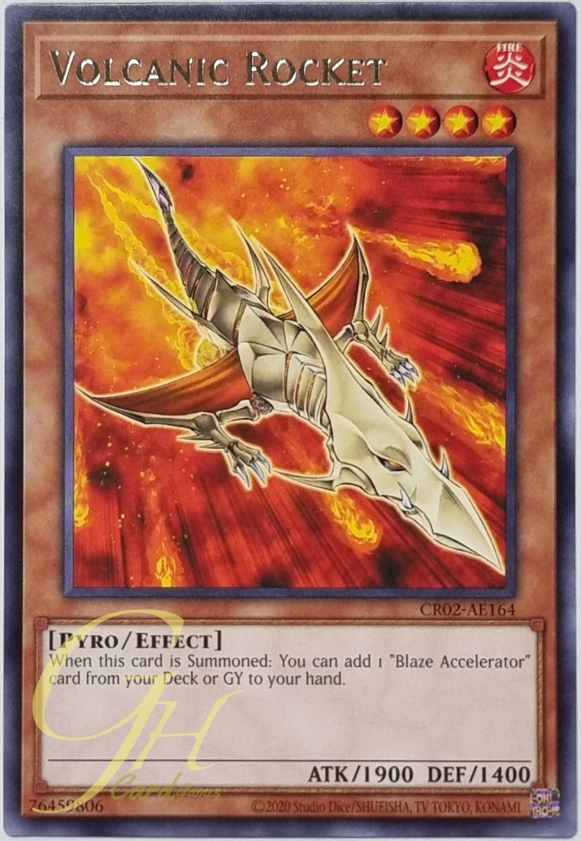 Yugioh [CR02-AE164] Volcanic Rocket (Rare)