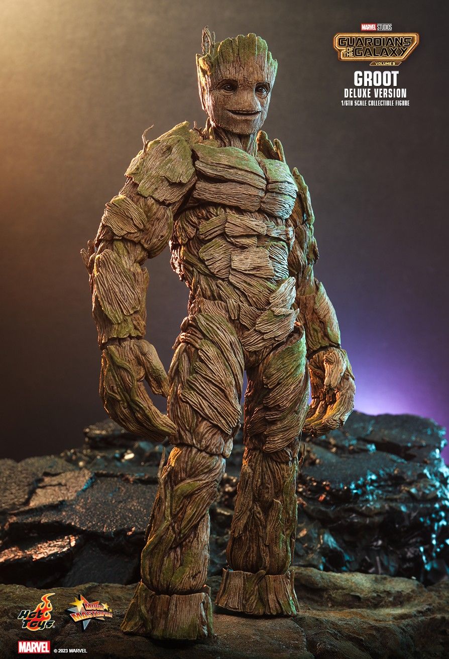 HOT TOYS MMS707 Guardians of the Galaxy Vol. 3 - Groot (Deluxe Version)