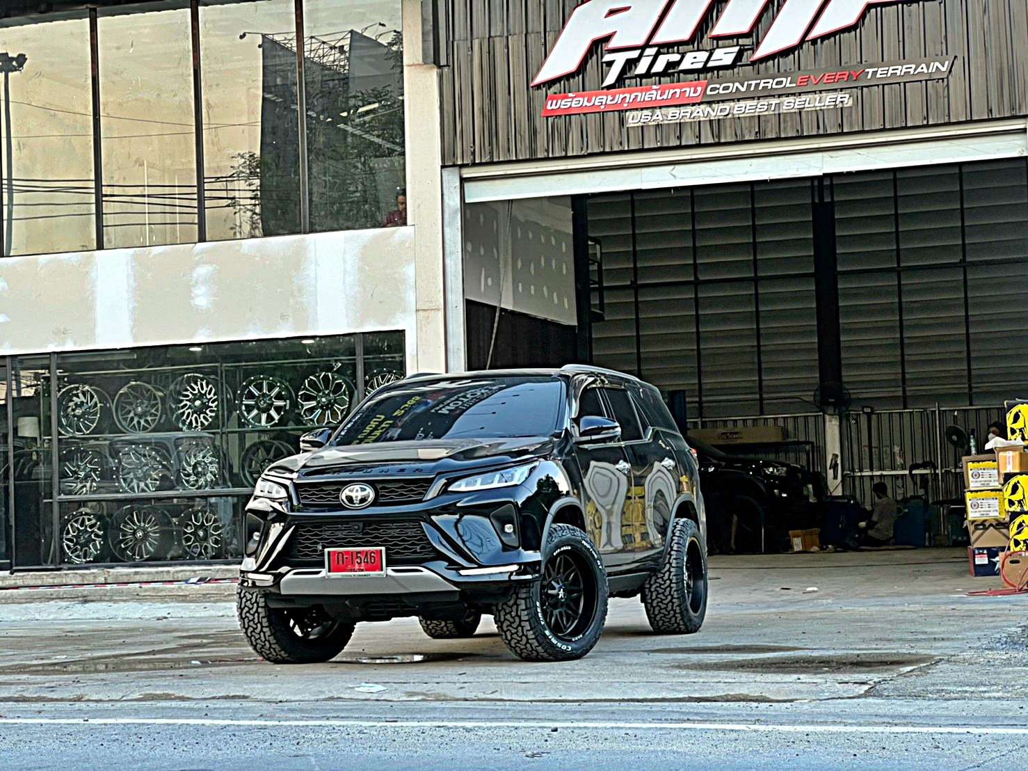 #TOYOTA_LEGENDER_จองคิวจากชัยนาท ไม่ยก ใส่ล้อออฟลบ