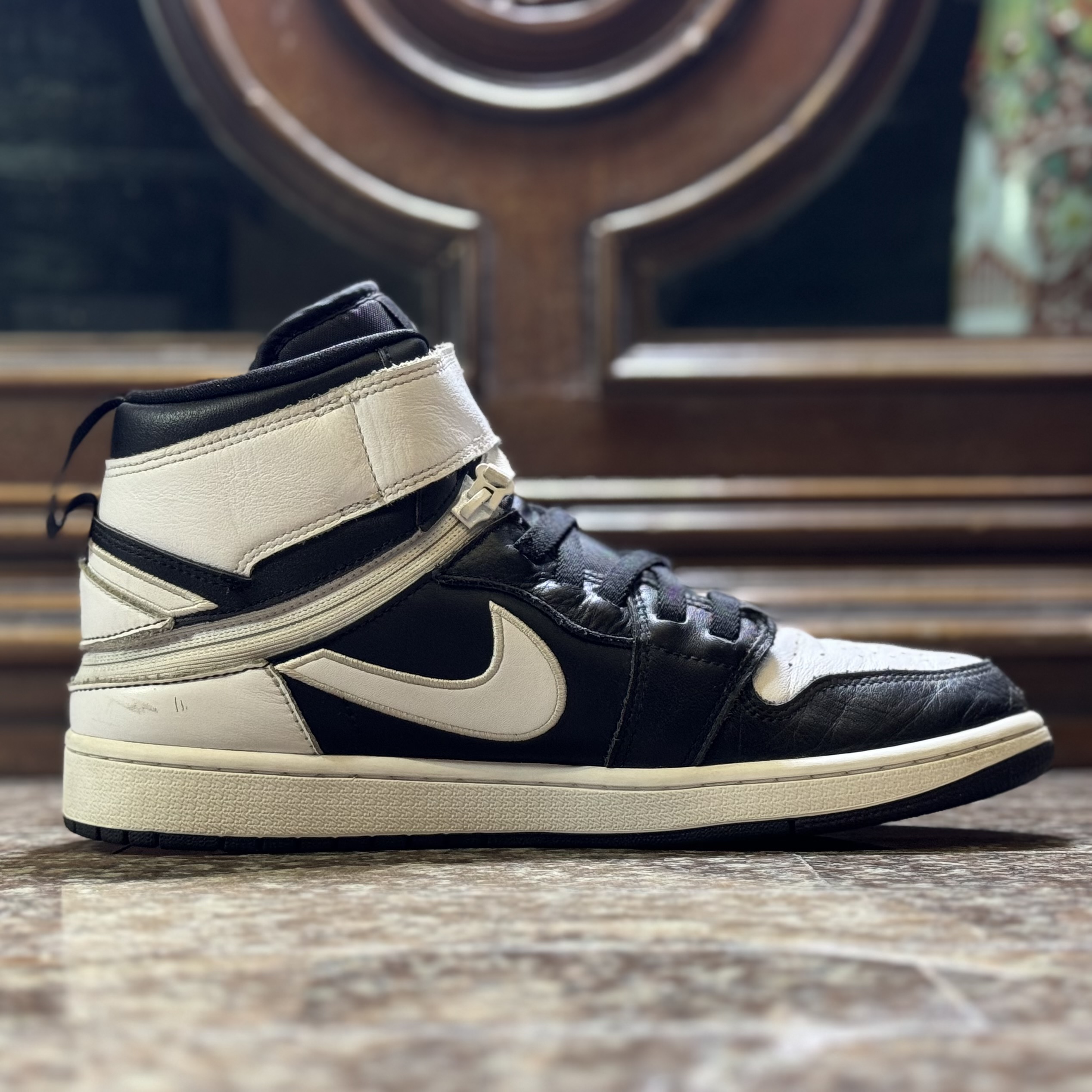 รองเท้า Nike Air Jordan 1 Hi FlyEase ‘PANDA’ #มือ2 (M10.5US)