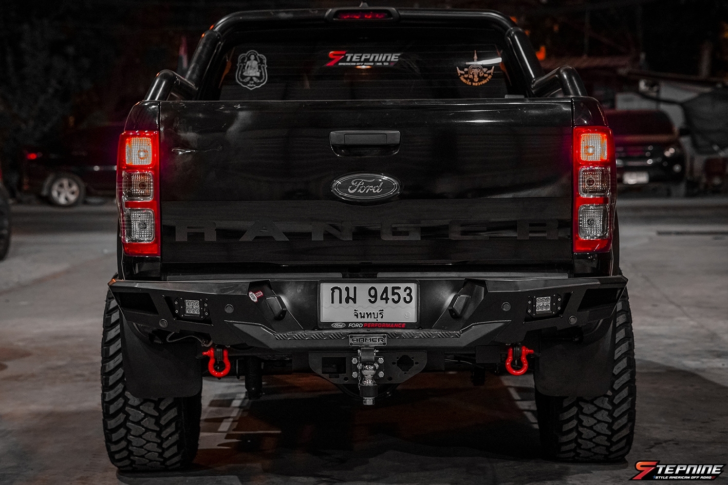 FORD RANGER จองคิวมาจากจันทบุรี ชุดแต่ง HAMER รอบคันที่ STEP9