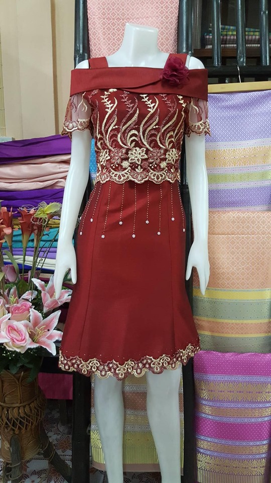 แซคผ้าไหมแพรทิพย์กับผ้าฝ้าย สไตล์หรู