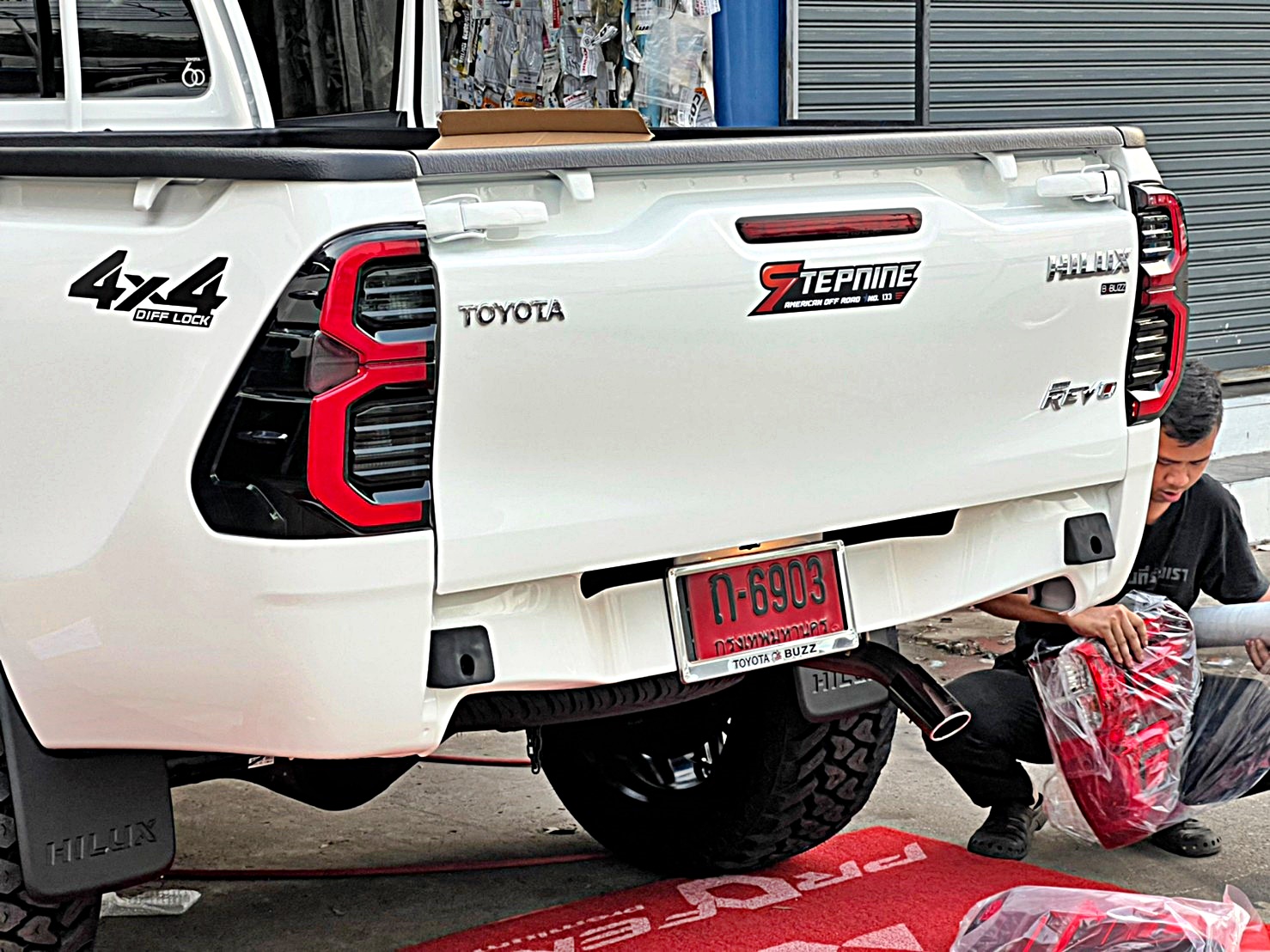 #REVO_หัวเดียว_จองคิวมาจากจันทบุรี ทำทรงเมกาที่ STEP9