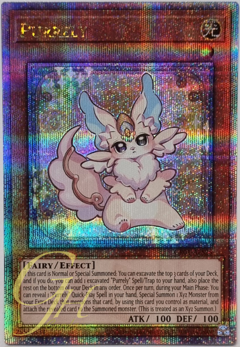 Yugioh [CR01-AES25] Purrely (Quarter Century Secret Rare)