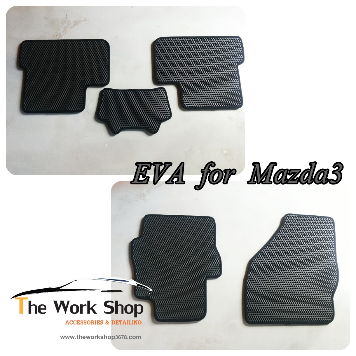 EVA Carpet for Mazda3 2013 : พรมภายในห้องโดยสาร Mazda3 2013