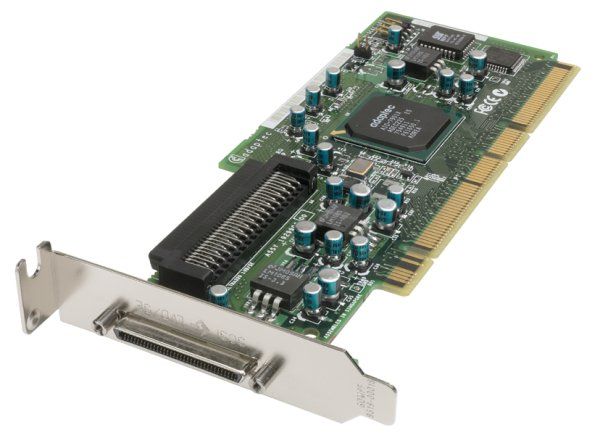 Adaptec 29320ALP-R SCSI Card Controller