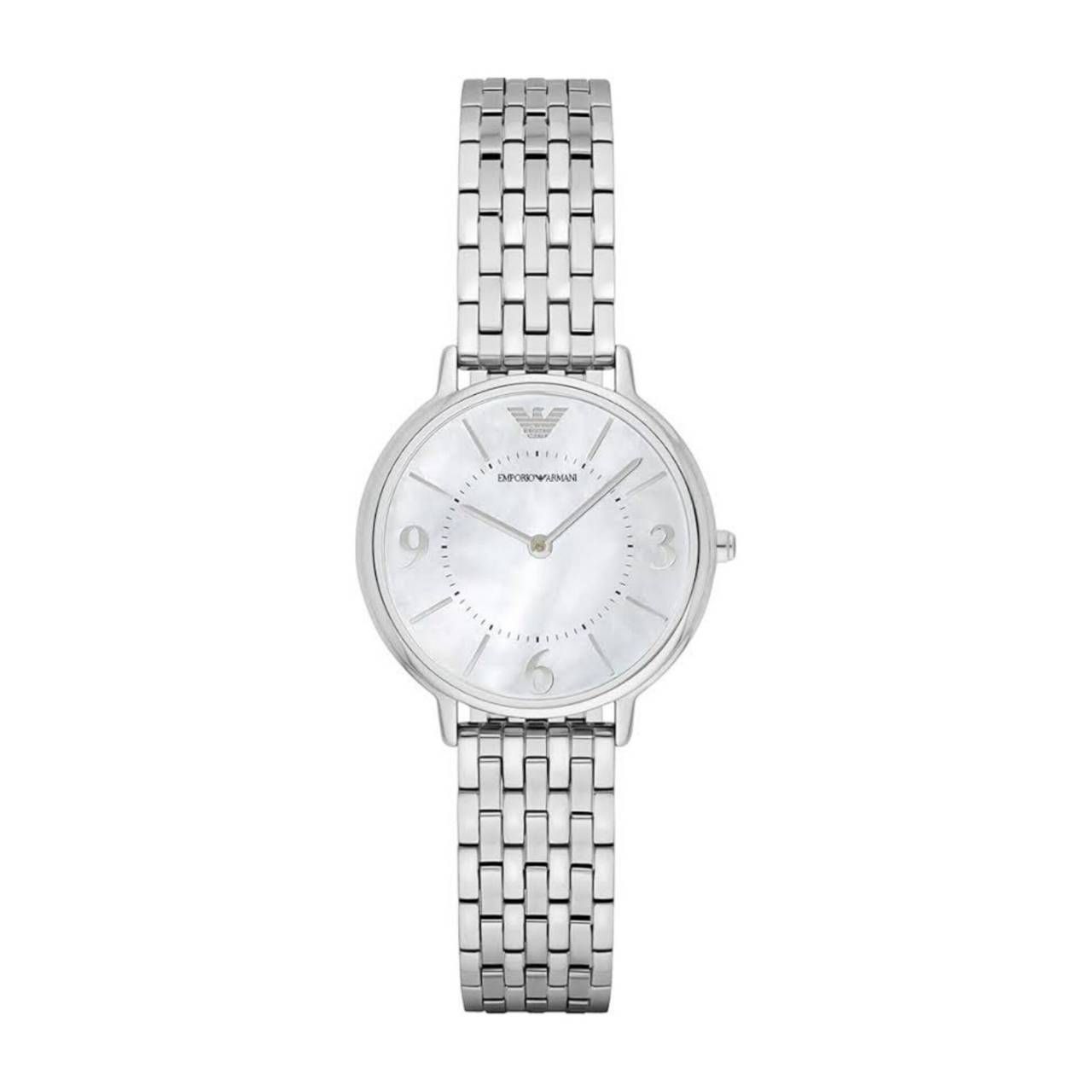 นาฬิกา Emporio Armani Women's Dress Silver Quartz Watch AR2507 Size 30 mm