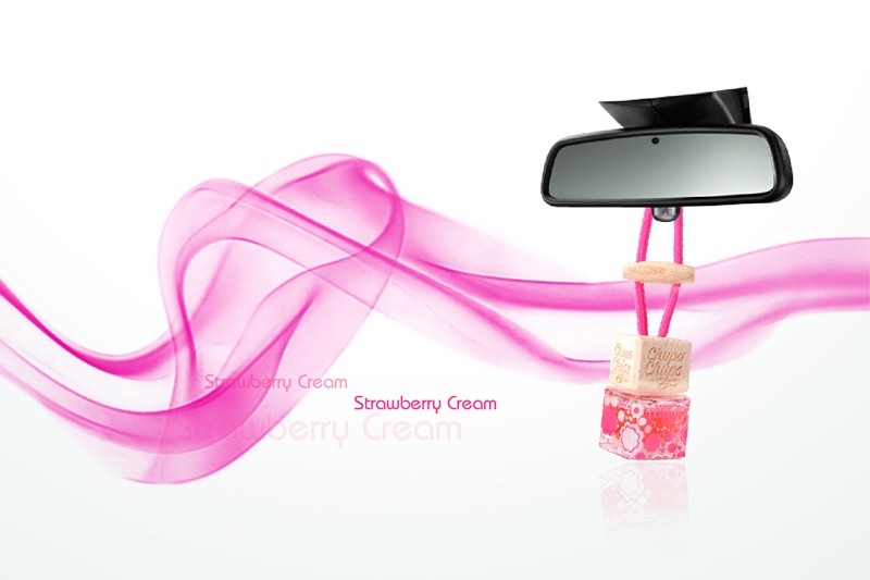 Chupa Chups น้ำหอมปรับอากาศอโรมาในขวดแก้ว กลิ่น Strawberry