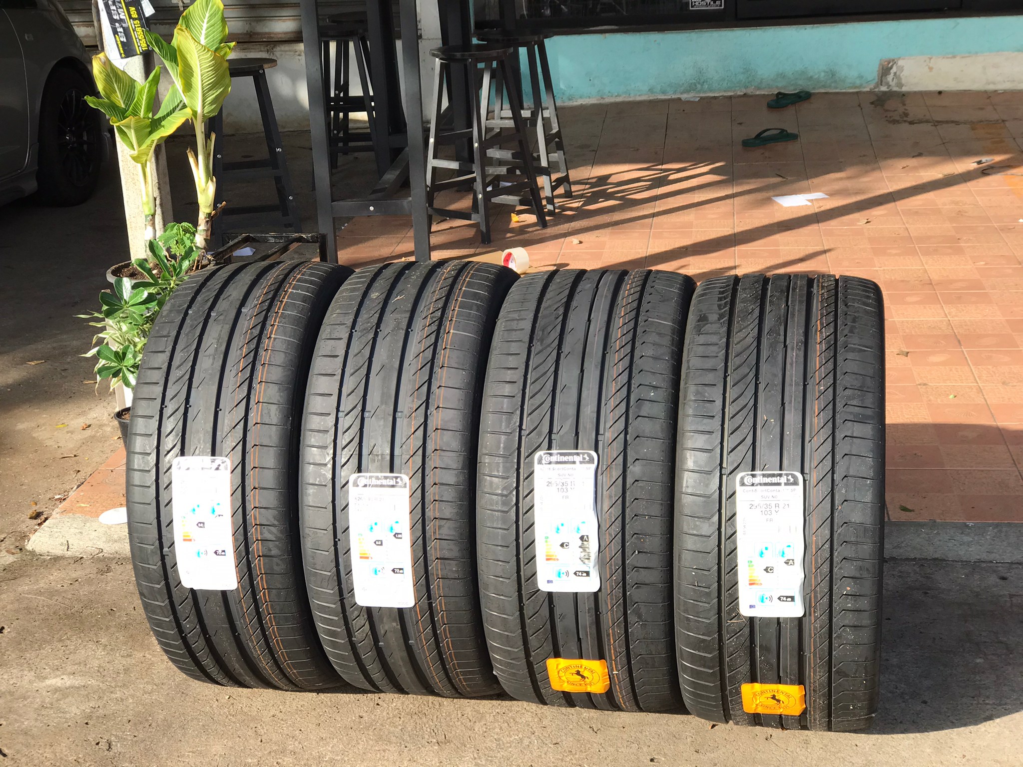 CONTINENTAL CONTISPORTCONTACT5 295/35-21 ราคาถูกที่ STEP9