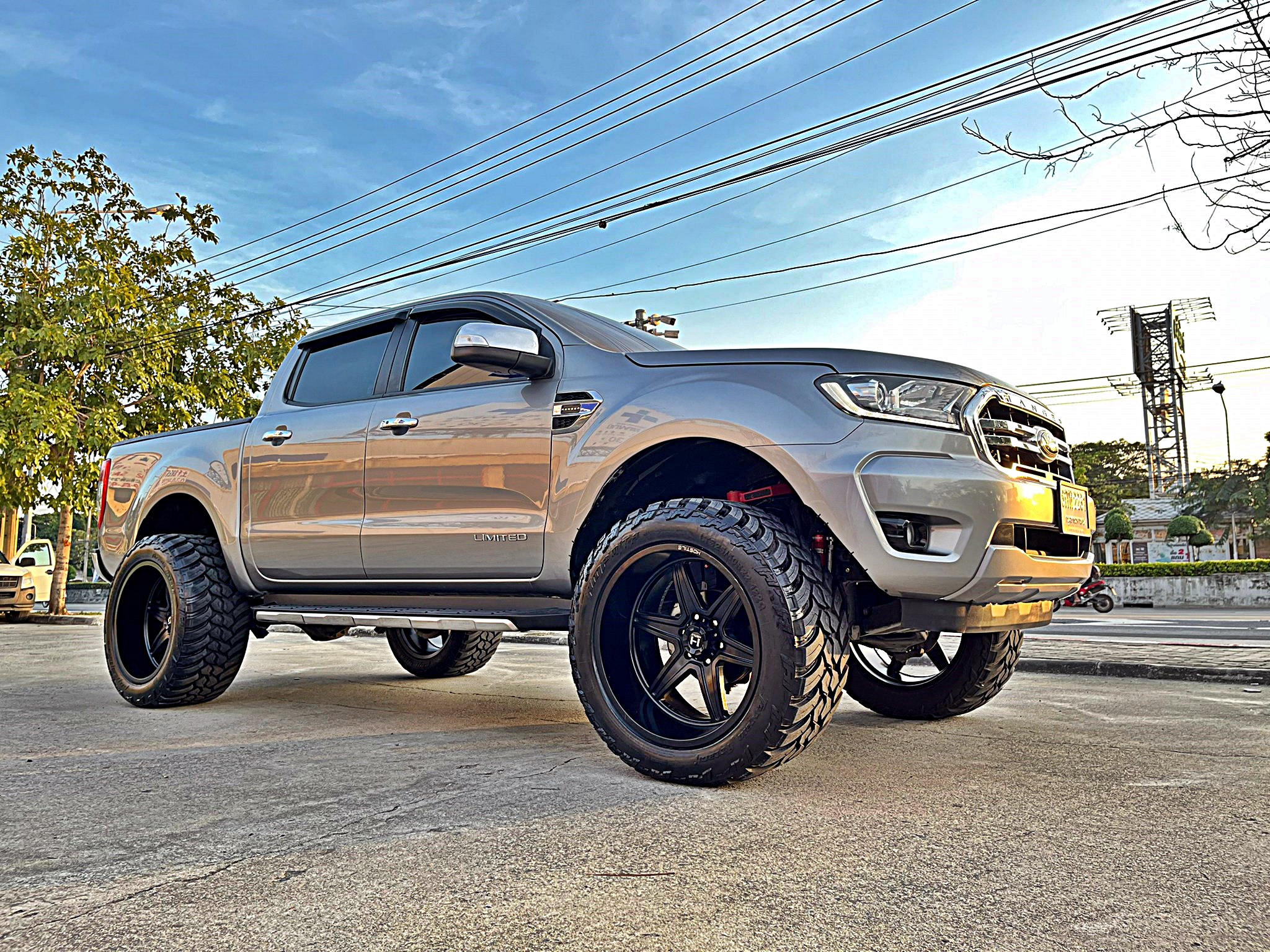 FORD RANGER ล้อ HOSTILE H117 ขอบ22 ที่ STEP9