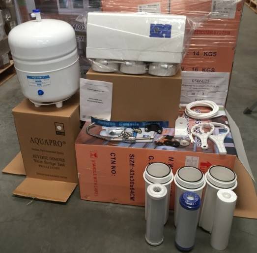 เครื่องกรองน้ำดื่ม5ขั้นตอนระบบRO75GPDรุ่นติดผนังจอดิจิตอล