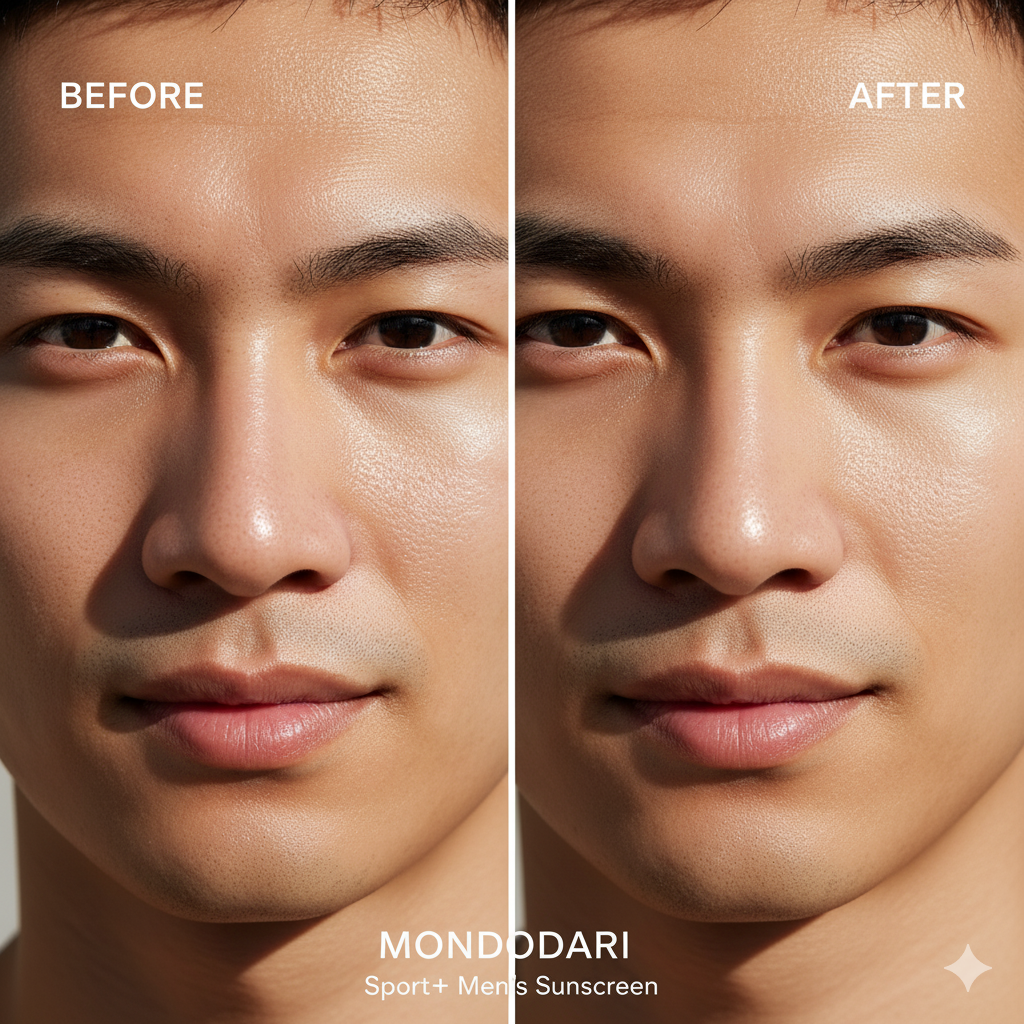 สูตรพรีเมียม: ครีมกันแดดสำหรับผู้ชาย Sport+ Face Defense SPF50+ PA++++ Premium Formula: Sport+ Men’s Facial Sunscreen SPF50+ PA++++