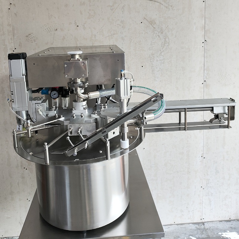 เครื่องบรรจุและปิดฝาอัตโนมัติ รุ่น JSK สำหรับถุงบรรจุแบบมีจุ 23726