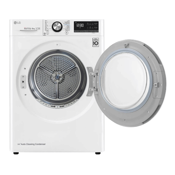 LG เครื่องอบผ้า 10 กก. รุ่น RV10VHP3W1 ระบบ DUAL Inverter Heat Pump™ พร้ สอบถามสินค้า พร้อมส่วนลด ทัก line @srchomelcdอม Smart WI-FI control ควบคุมสั่งงานผ่านสมาร์ทโฟน