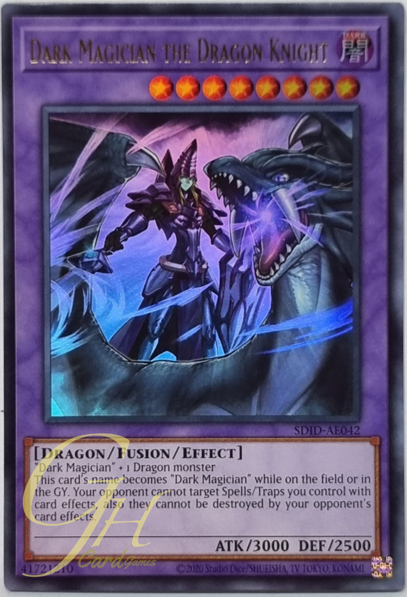 Yugioh [SDID-AE042] Dark Magician the Dragon Knight (Ultra Rare)