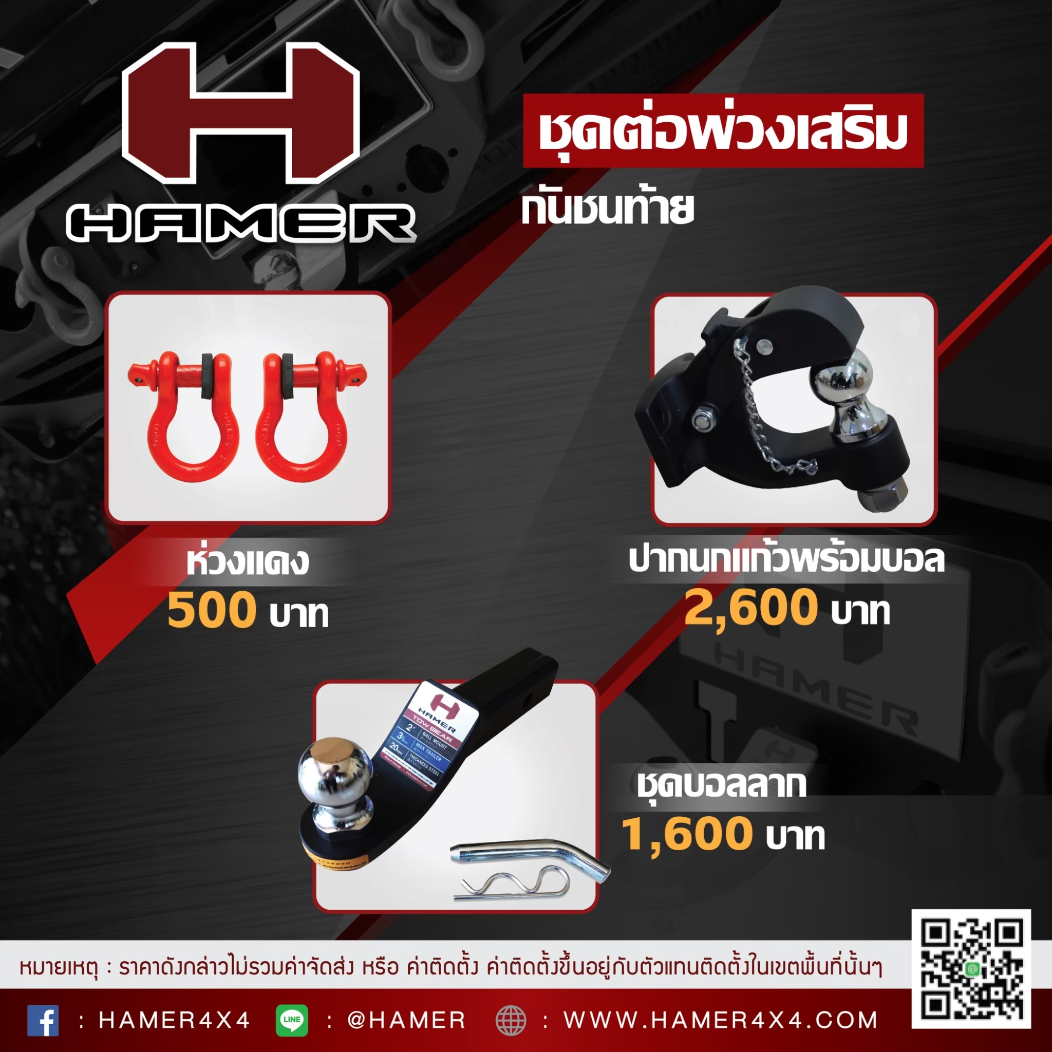 ชุดแต่ง HAMER รอบคัน สำหรับ FORD NEXTGEN