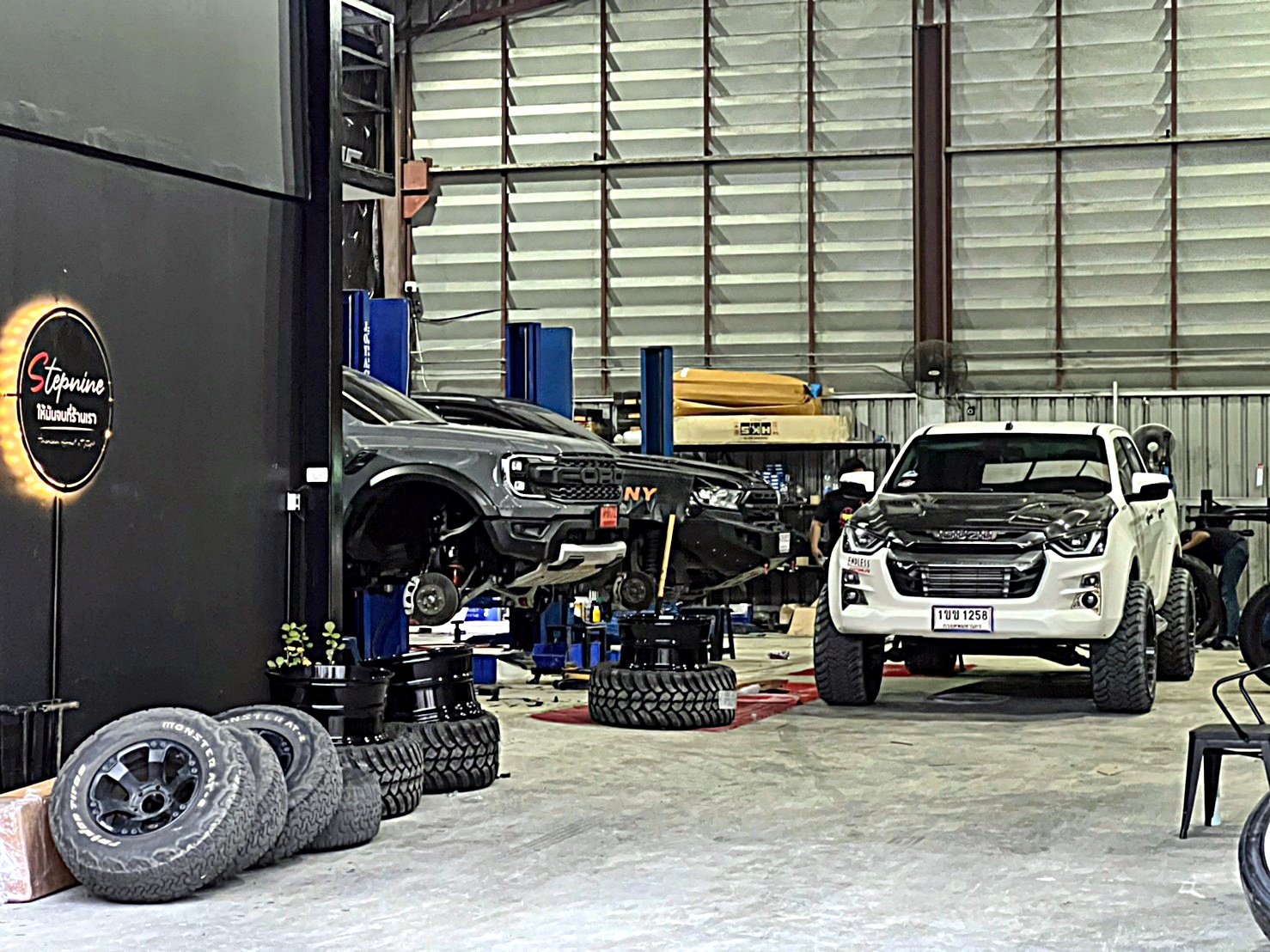 #จากตัวเตี้ยรถซิ่งสู่ตัวสูงทรงเมกา ที่ step9