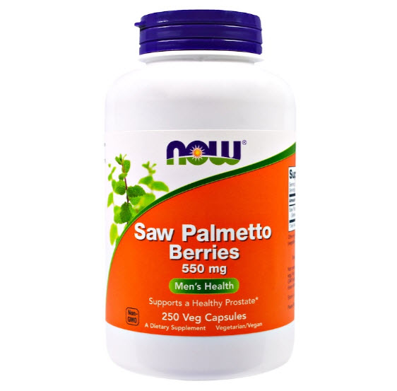 Now Foods, Saw Palmetto Berries, 550 mg, 250 Veg Capsules