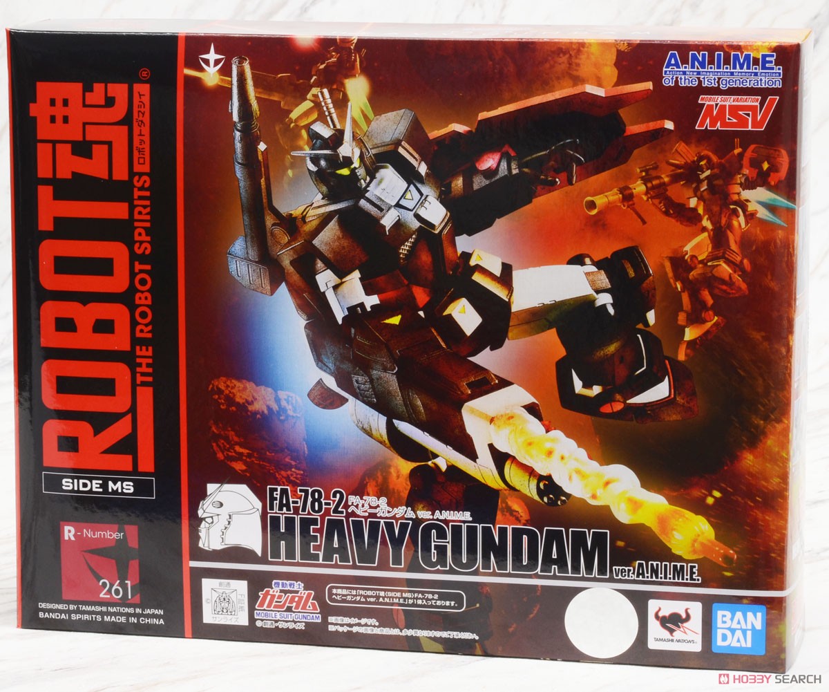 Robot Spirits < Side MS > FA-78-2 Heavy Gundam Ver. A.N.I.M.E. (Completed)