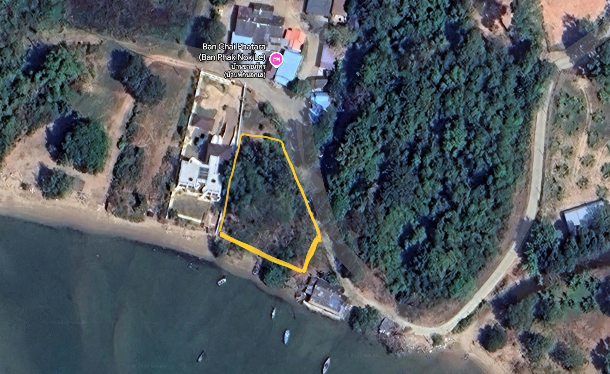 ที่ดินติดชายทะเล หาดเจ้าหลาว