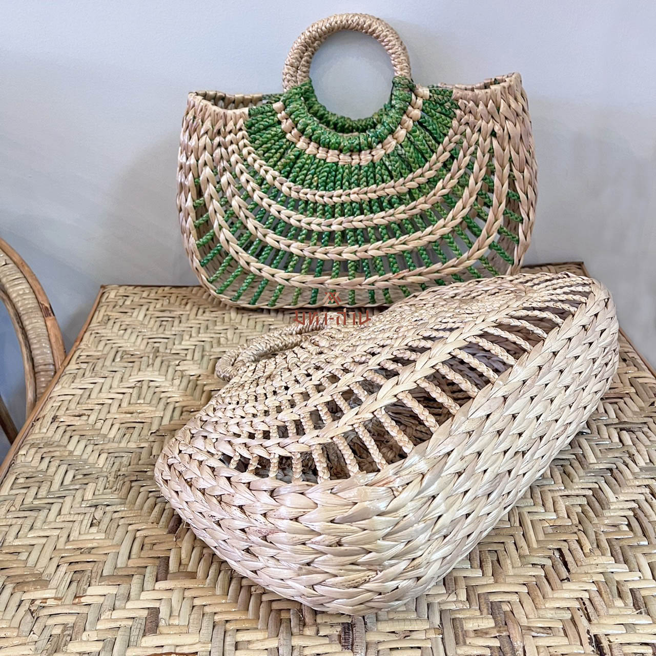 กระเป๋าผักตบชวา กระเป๋าสาน กระเป๋ามินิมอล💕