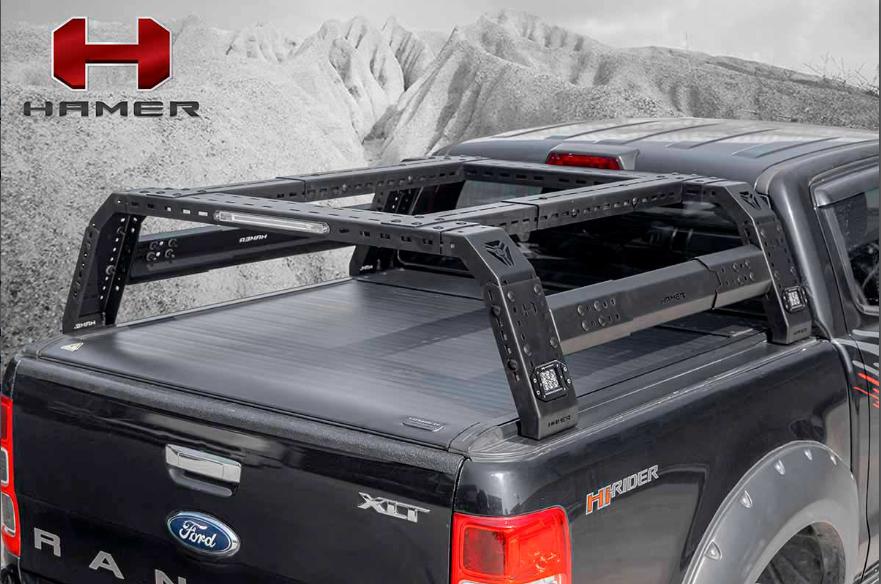 แร็ควางเต๊นท์ รุ่น GLADIATOR สามารถปรับขนาดให้เข้ากับรุ่นรถได้ ROOF TENT RACK