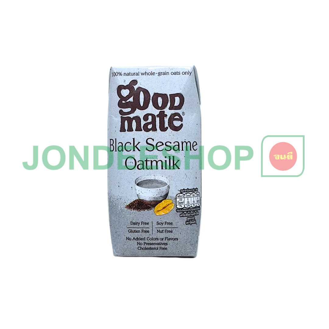 GoodMate นมโอ๊ตสูตรงาดำ