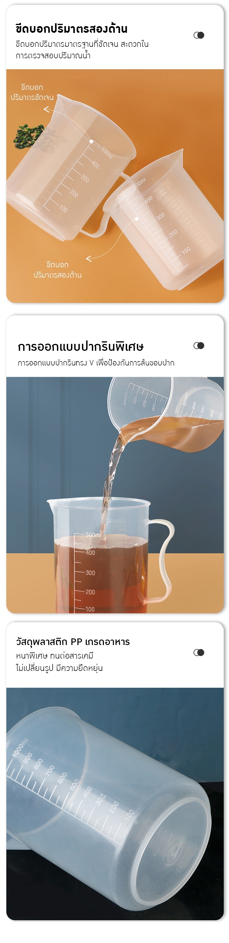 ถ้วยตวงคุณภาพสูง ตอบโจทย์ทุกการใช้งาน! CMX บีกเกอร์