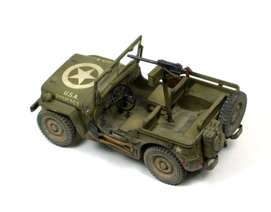 1/35 Jeep Willys MB. 1/4-Ton Truck MV Scale