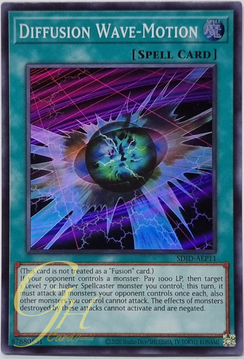 Yugioh [SDID-AEP11] Diffusion Wave-Motion (Super Rare)