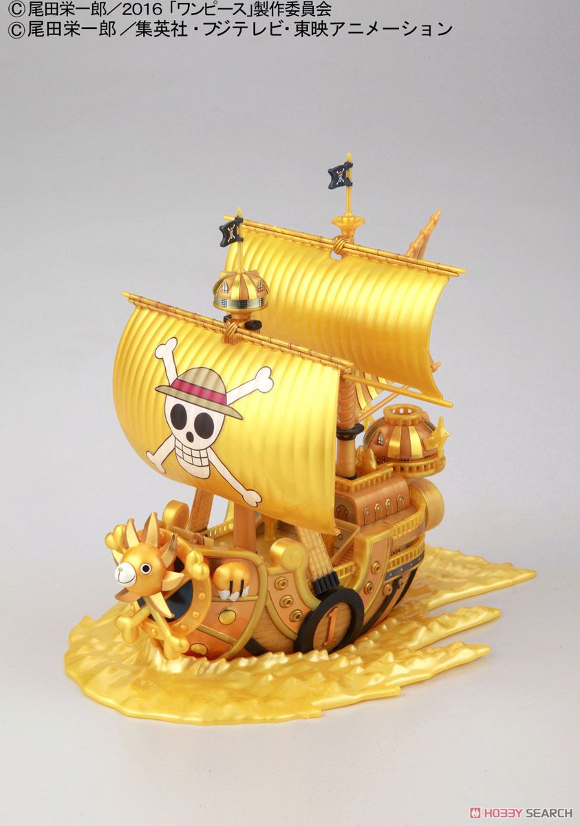 Thousand Sunny `Film Gold` Release Anniversary Color Ver. (Plastic model)