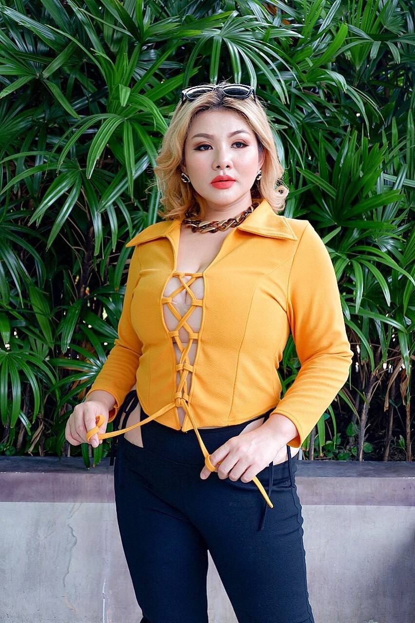 เสื้อแขนยาวเซ็กซี่ อก40ถึง46นิ้ว