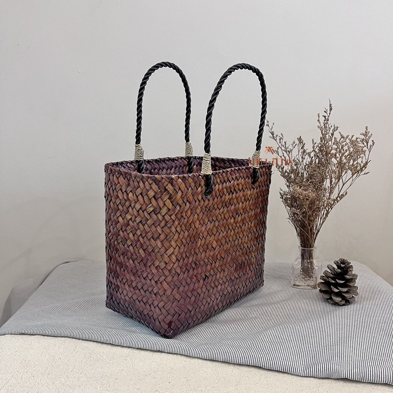 กระเป๋ากระจูด กระเป๋าถือ กระเป๋าสาน 💕