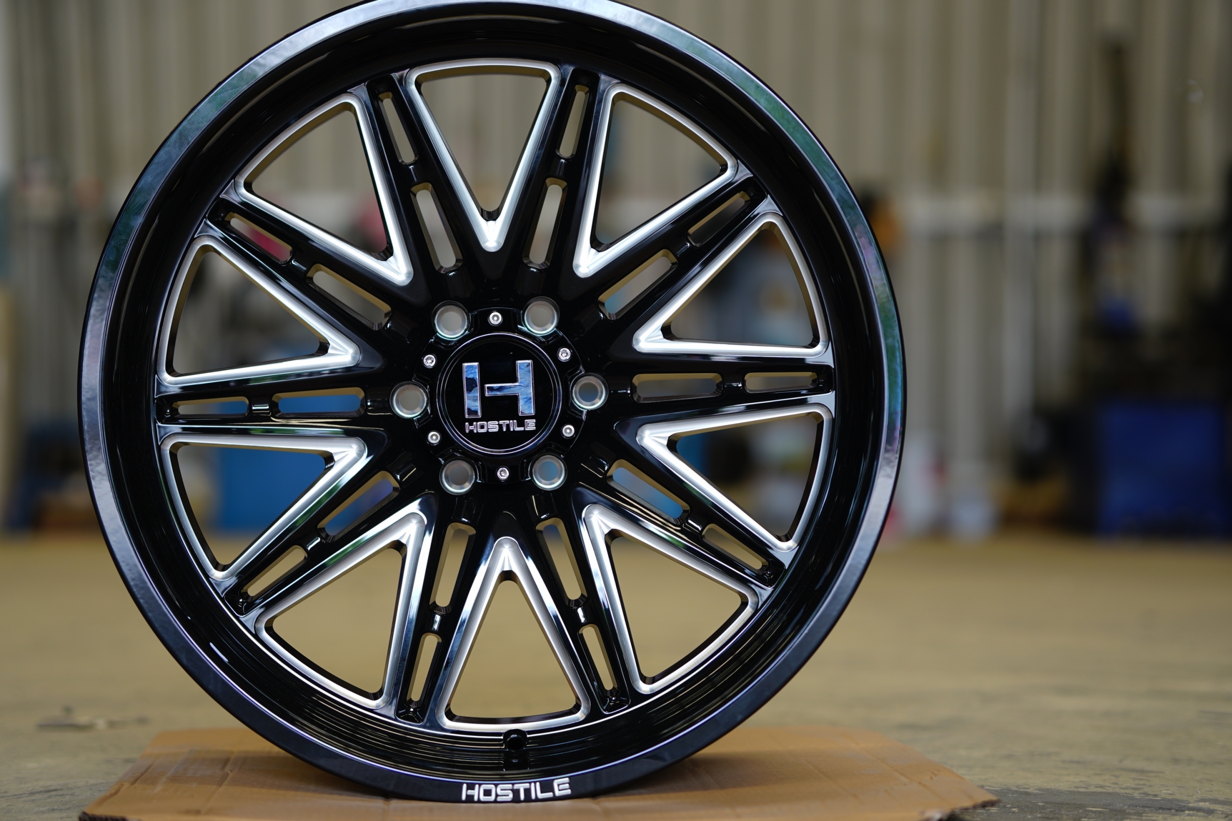 ล้อแท้ HOSTILE H126 ขอบ22 สเป็คยื่นไม่เยอะที่ STEP9