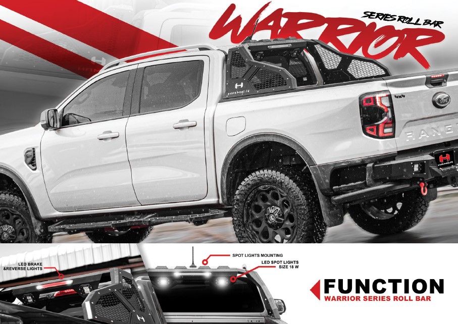 WARRIOR SERIES ROLL BAR