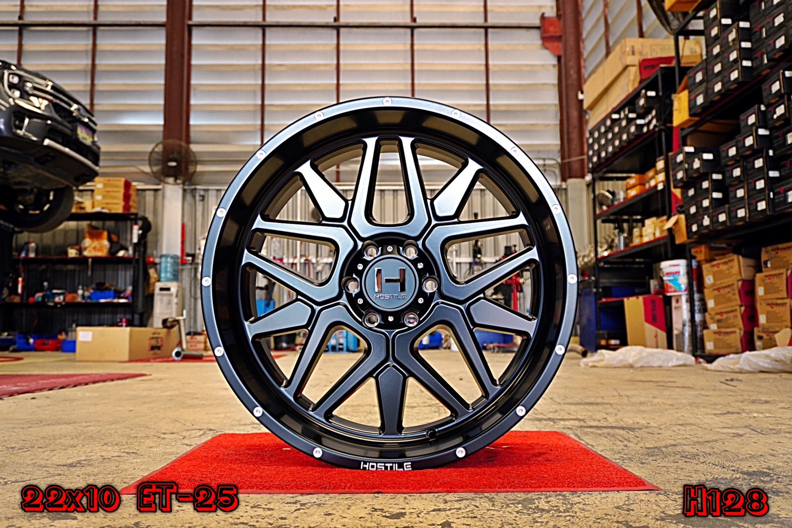 ล้อแท้ HOSTILE H128 ขอบ22 ลายใหม่ล่าสุด