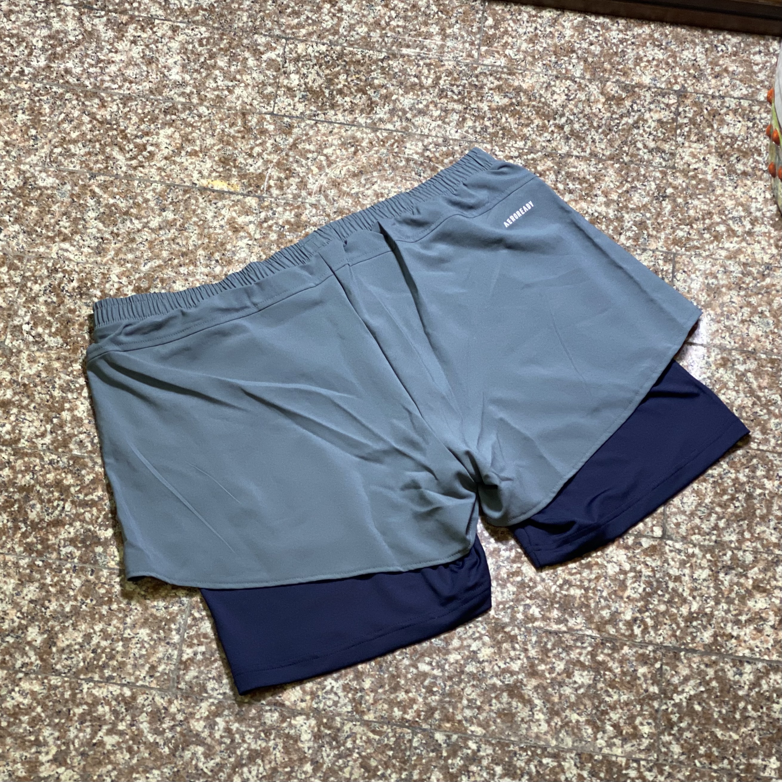 กางเกงวิ่ง Adidas PrimeBlue 2in1 Running Shorts Women (L)