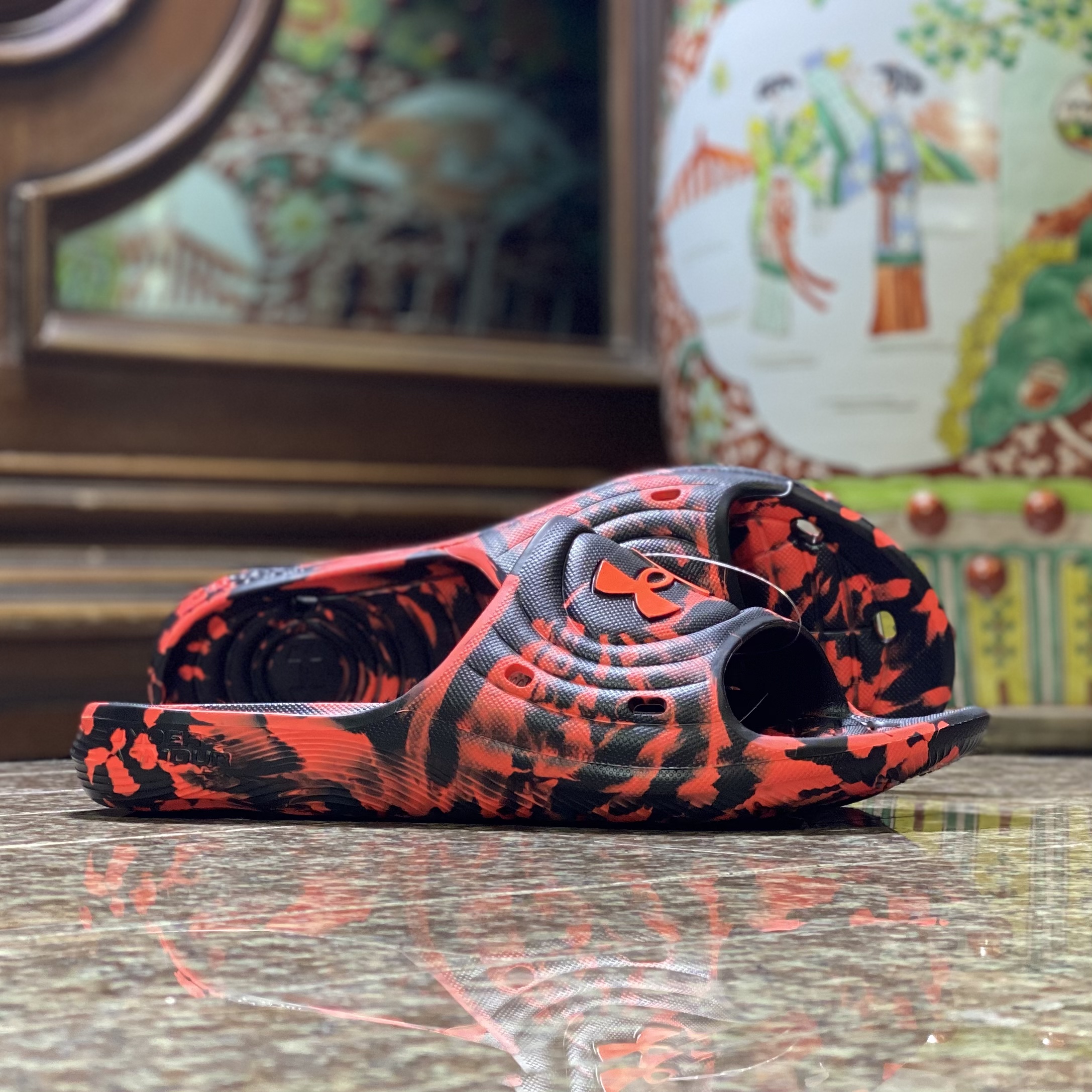 รองเท้า Under Armour Locker Slide ‘CAMO’ (M8/9/12US)