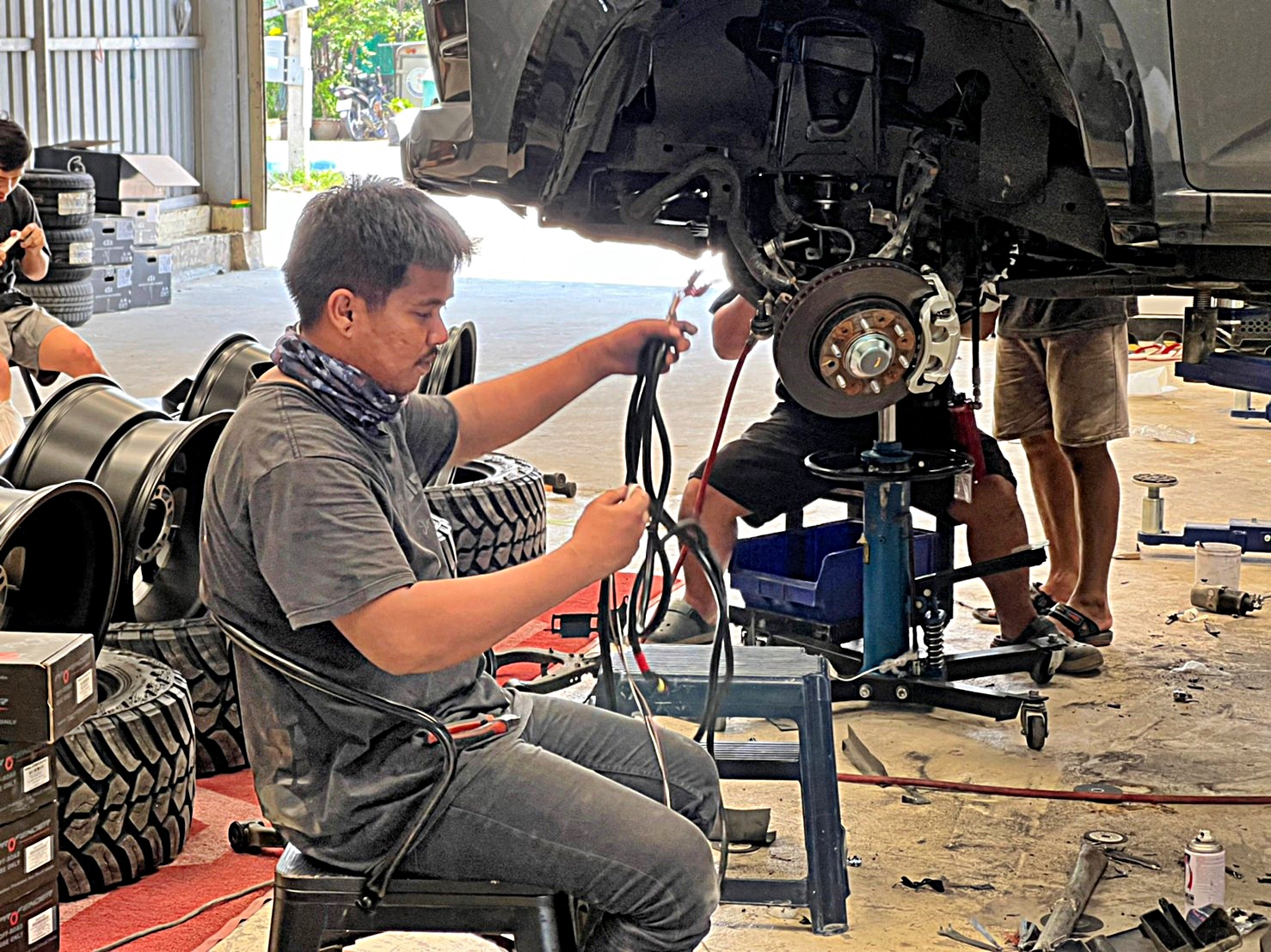 D_MAX_ทะเบียนนครปฐม ทำทรงเมกาที่ STEP9