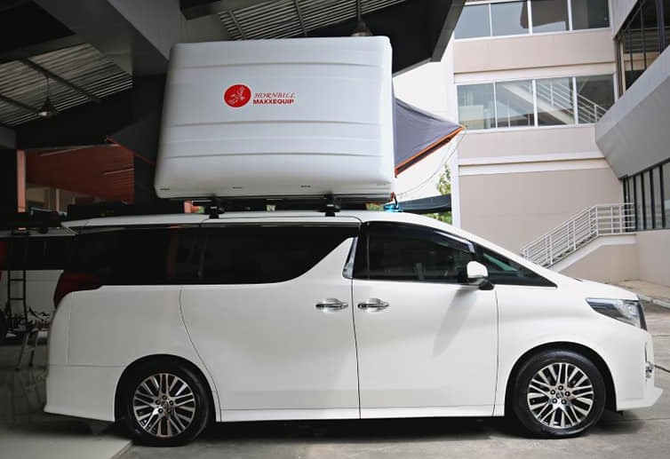 HORNBILL Size XL (1.5) หลังคาสีขาว - MaxX Equip เต็นท์ประเภทหลังคาอ่อน