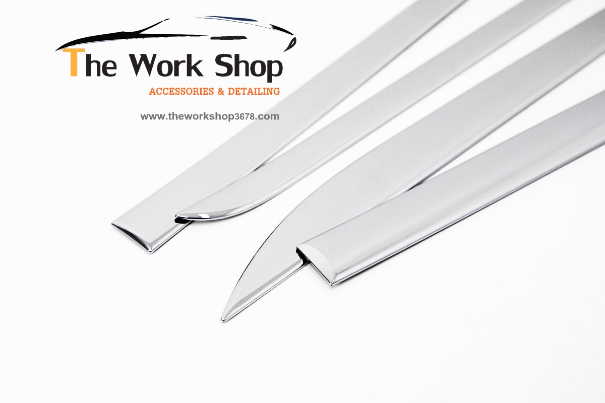 Side Skirt Accent for Picanto ( โครเมี่ยมแต่งชายประตู )