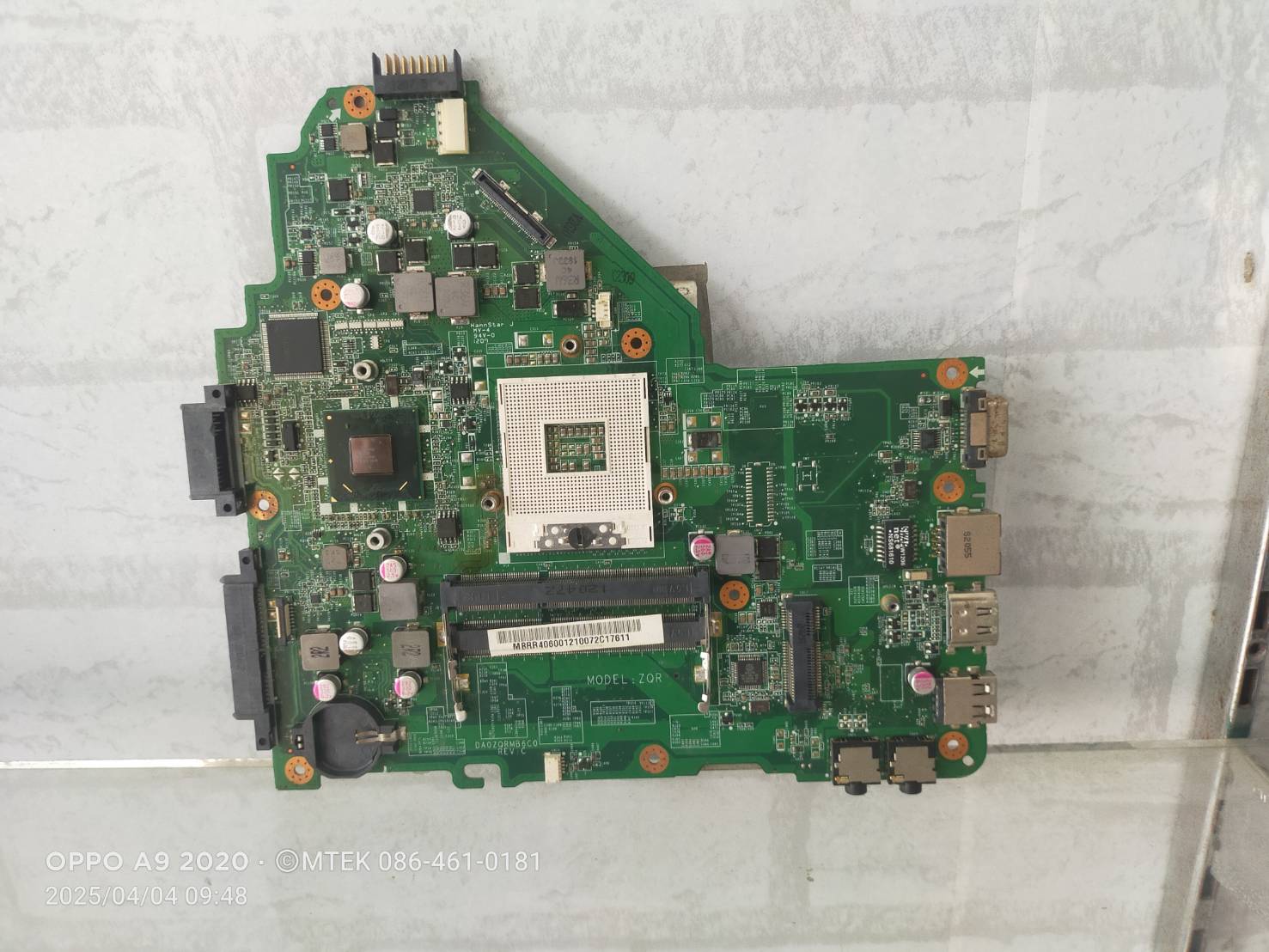 MT07153 เมนบอร์ดโน๊ตบุ๊ค เสีย Acer Aspire 4349 4749 DA0ZQRMB6C0 Mainboard Notebook (เมนบอร์ดเสีย ใช้เป็นอะไหล่) 2
