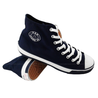 PAN รองเท้า ผ้าใบ หุ้มข้อ แพน Canvas Shoe PF3375 BB (890) สีน้ำเงิน