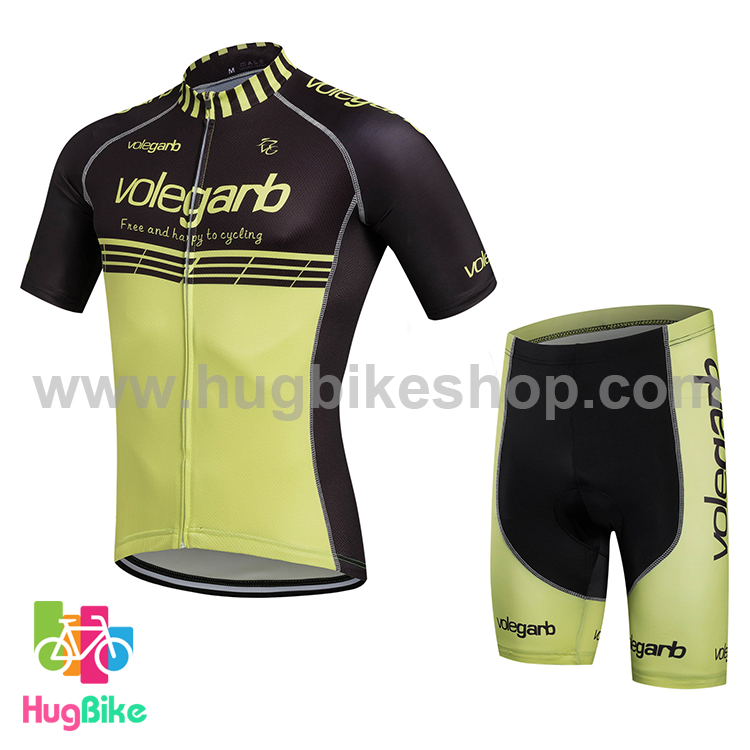 ชุดจักรยานแขนสั้น Volegarb 16 (14) สีดำเหลือง