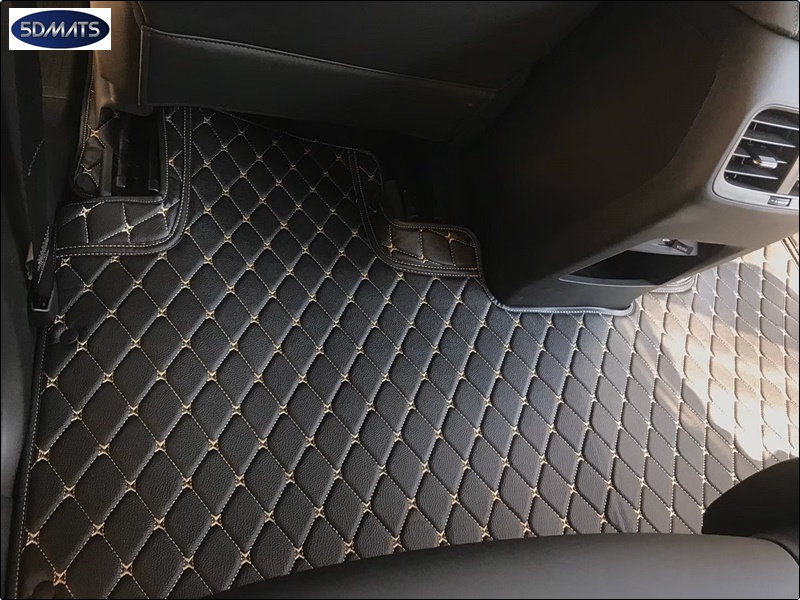 พรมปูพื้นรถยนต์ 6D HONDA FREED พรมหนัง6D เกรดA 12มิล รวมแผ่นท้าย เต็มคัน